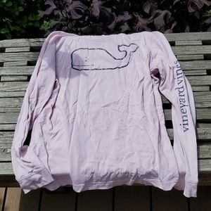 Light Pink Vineyard Vines Long Sleeve